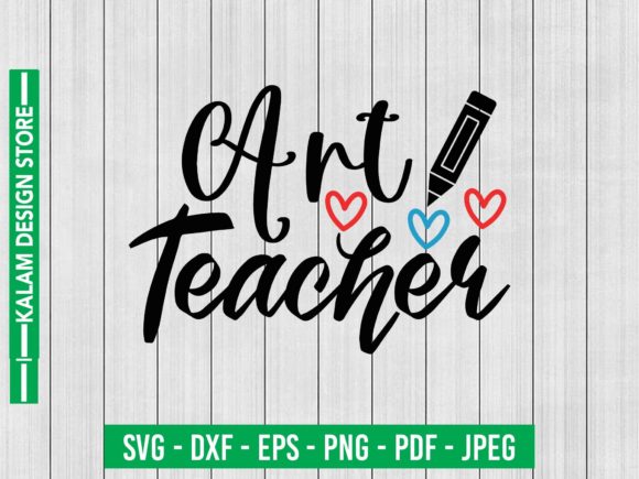 Art Teacher Svg Design for Crafts and Graphics