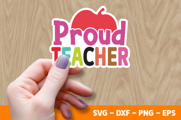 Proud Teacher SVG for Graphics and Crafts