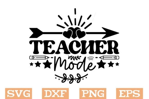 Teacher Mode Svg: Graphics for Crafts