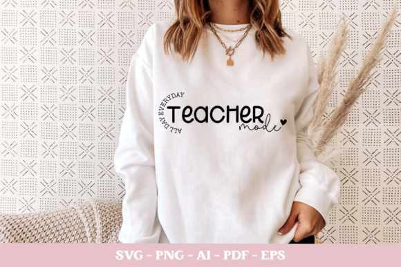 Teacher Mode Svg, School Svg Design