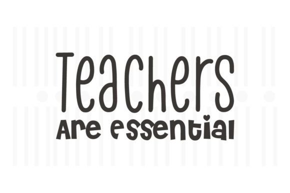 Teachers Are Essential SVG Review for Real Projects