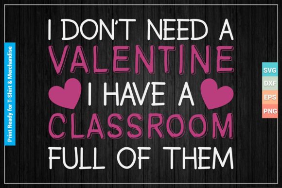 Valentine's Day Teacher SVG Cricut Files